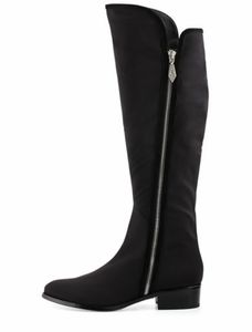 Donald J Pliner Noca Crepe Fabric Knee Boot